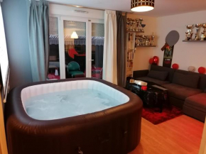 Joli appartement coquet disposant d'un jaccuzi spa proche centre ville